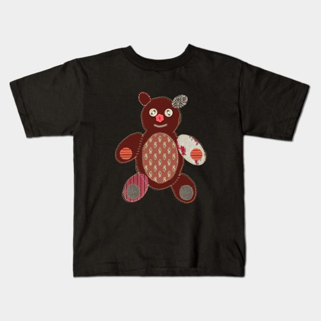 Funny Teddy Cuddly Bear Kids T-Shirt by BurunduXX-Factory